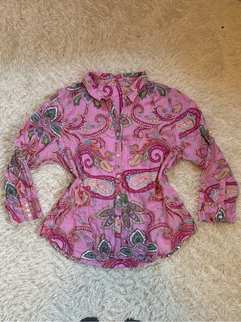Izod Button Up Blouse